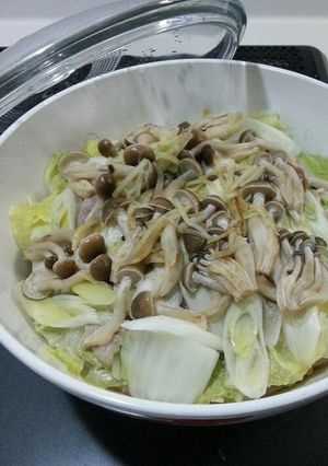 簡単 豚肉と野菜のサッパリ蒸し-レシピのメイン写真