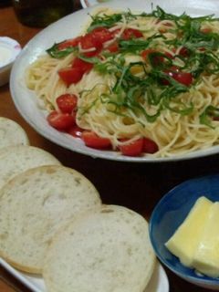 簡単☆トマトの冷製パスタ-レシピのメイン写真