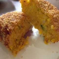 รูปของ カボチャのツナコロッケ