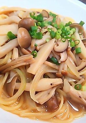 マヨネーズで～ 和風きのこスパゲッティ-レシピのメイン写真