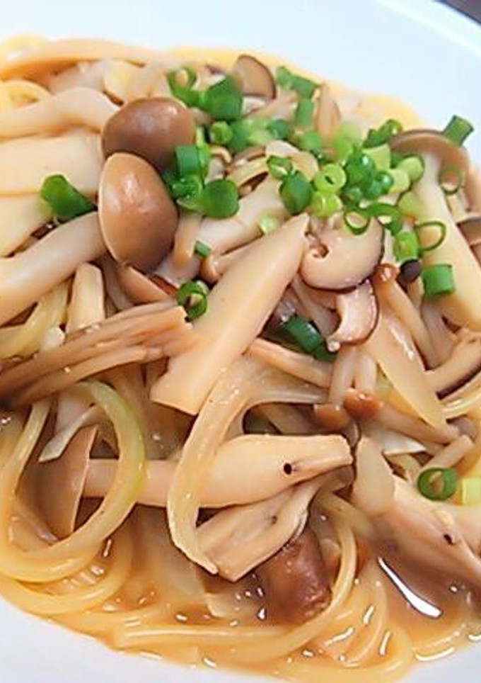 マヨネーズで～ 和風きのこスパゲッティ-レシピのメイン写真