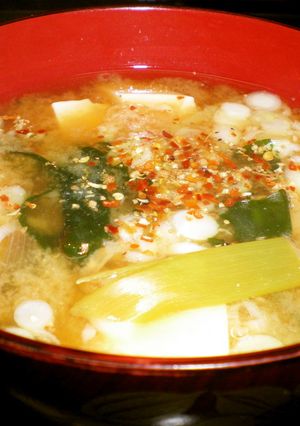 Ｗねぎのお味噌汁-レシピのメイン写真