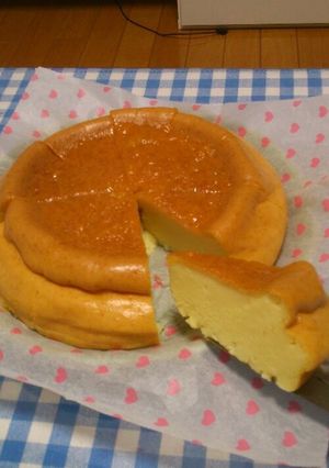 炊飯器でつくるプルンプルン♪ケーキ-レシピのメイン写真