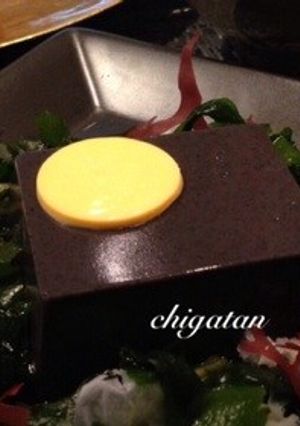お月見豆腐…我が家の十五夜❷…-レシピのメイン写真