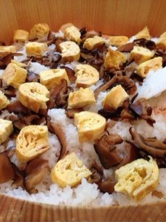 椎茸と卵のちらし寿司-レシピのメイン写真