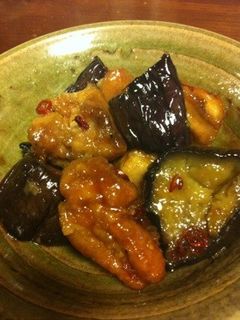 茄子と鶏肉甘辛炒め-レシピのメイン写真