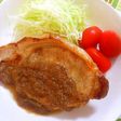 梨救済☆豚ロース肉の梨ソース添え