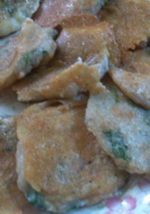 簡単！長芋と鮭と大葉のチーズおやき-レシピのメイン写真
