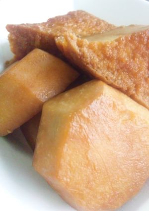 素朴な味☆里芋と厚揚げの煮物-レシピのメイン写真