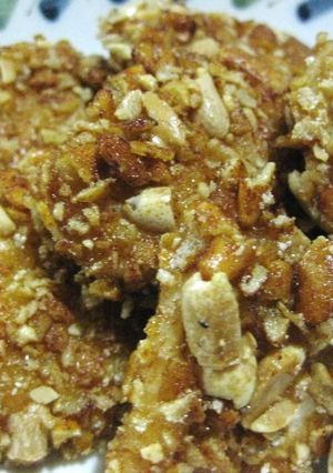 鶏胸肉de変り衣揚げ(柿の種)-レシピのメイン写真