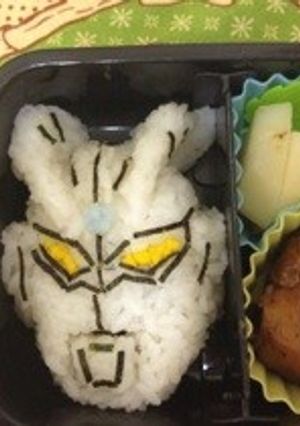 キャラ弁 ウルトラマンゼロ-レシピのメイン写真