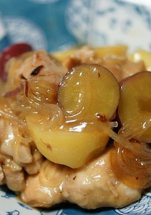さつま芋と鶏肉のこっくり煮-レシピのメイン写真