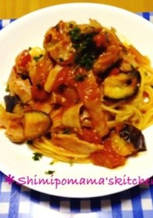 ＊ナストマベーコン玉ねぎのパスタ＊-レシピのメイン写真