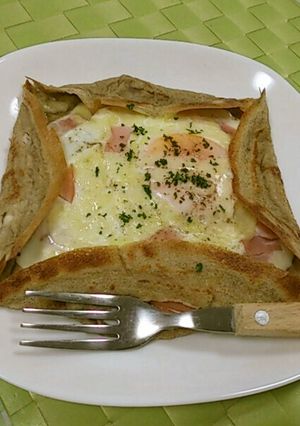 なんちゃって★蕎麦のガレット★-レシピのメイン写真