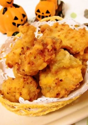 鶏皮でフライドチキンならぬフライドスキン-レシピのメイン写真