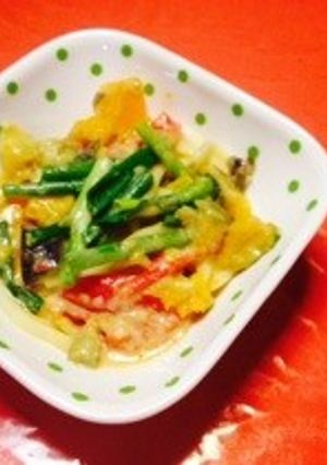 ☆彩り満点◎夏野菜のクリームうどん♪♪☆-レシピのメイン写真
