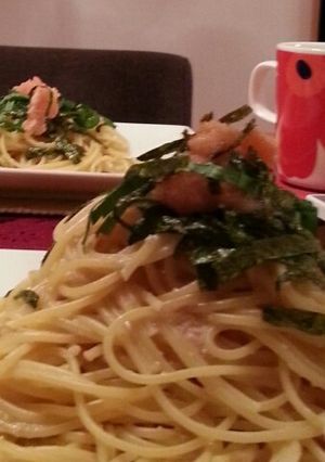 絶品☆てんこ盛り明太子パスタ-レシピのメイン写真