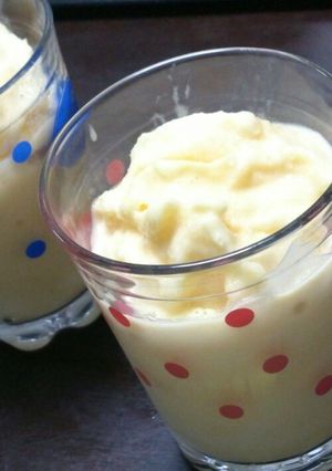 ブレンダーで！マンゴースムージー-レシピのメイン写真