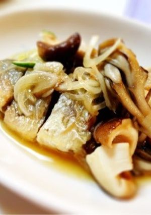 サッパリ◆秋刀魚とキノコの南蛮漬け◆-レシピのメイン写真