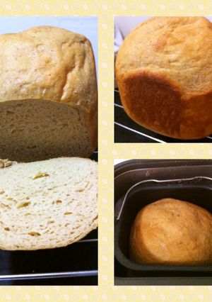 大豆粉ふすまの低糖質ぱんグルテン率60％-レシピのメイン写真