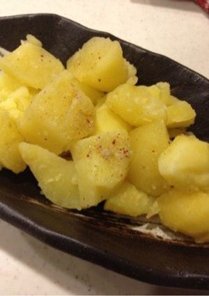 粉ふき芋の梅こぶ茶風味-レシピのメイン写真