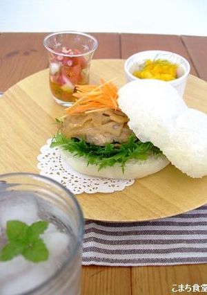 照り焼きクリームチキンサンド-レシピのメイン写真