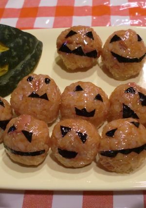 ハロウィン　ケチャップライスでジャック-レシピのメイン写真