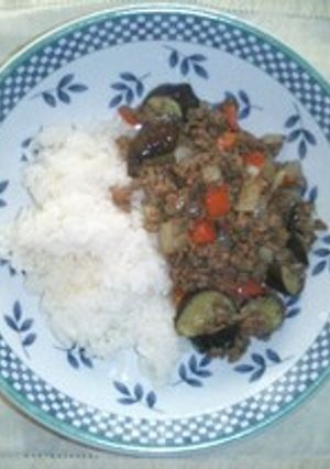 なすのドライカレー-レシピのメイン写真