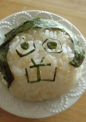 *オカザえもんお握り☆キャラ弁*-レシピのメイン写真