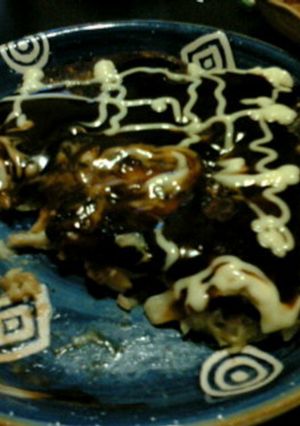 豆腐入り キノコのお好み焼き-レシピのメイン写真