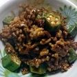 ちゃちゃっとおかず7 挽肉とオクラ炒め