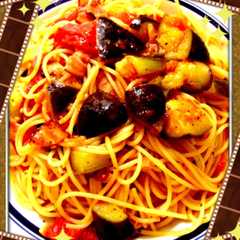 やっぱり生トマトが美味し〜い♡パスタ-レシピのメイン写真