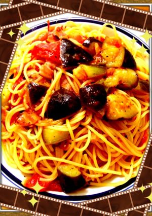 やっぱり生トマトが美味し〜い♡パスタ-レシピのメイン写真