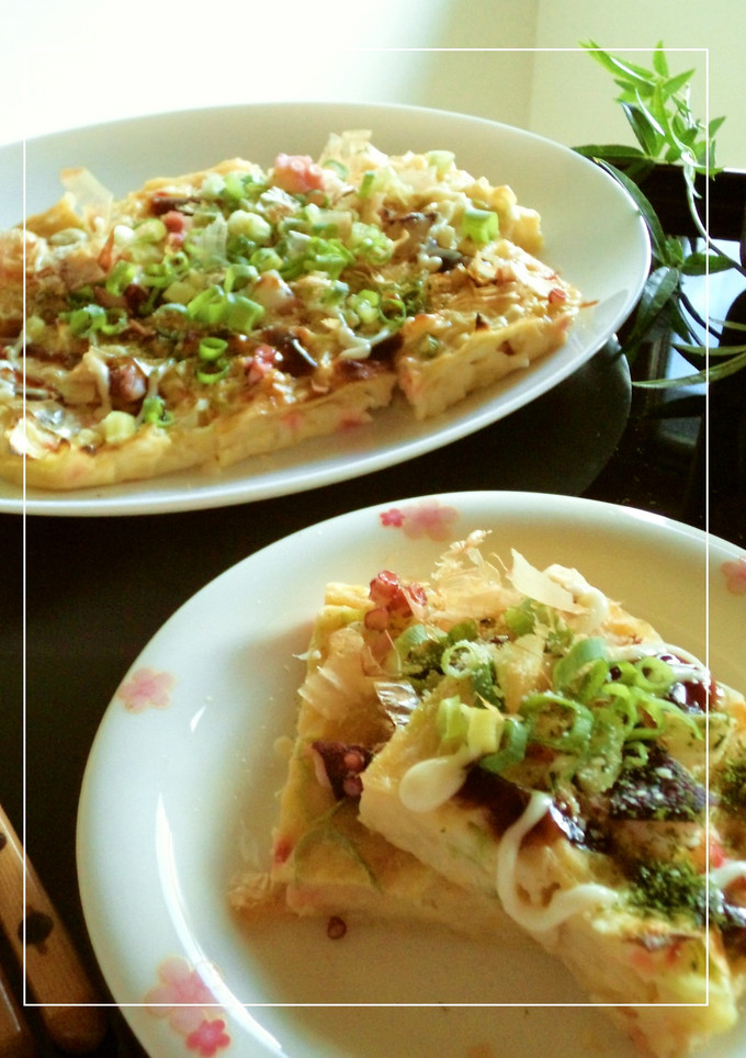 焼き型無くても◎　オープンたこ焼き-レシピのメイン写真