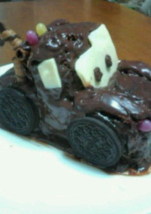 カーズ メーターの立体ケーキ-レシピのメイン写真