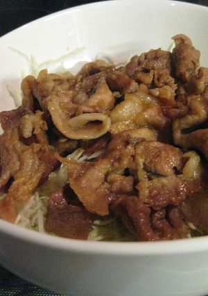 分量は1:1♪うちの生姜焼き-レシピのメイン写真