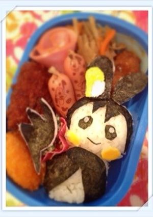 キャラ弁☆ポケモン エモンガ☆-レシピのメイン写真