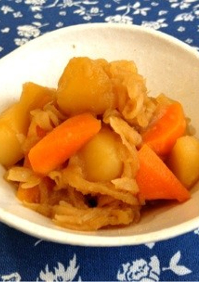 じゃがいもと切干し大根の煮物-レシピのメイン写真