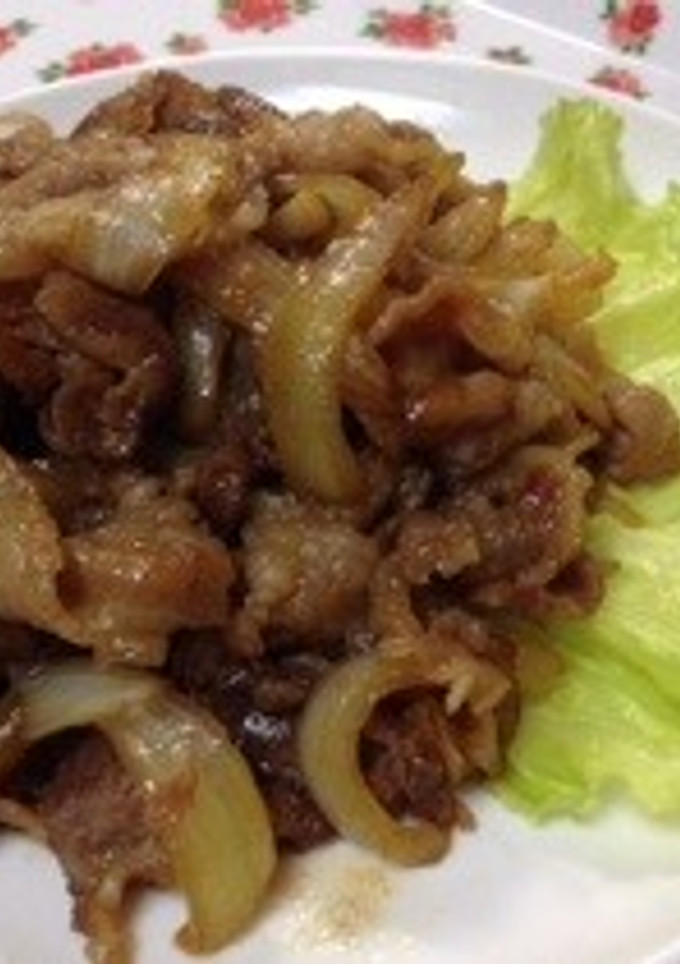 甘さ強めの甘辛♡豚の生姜焼き-レシピのメイン写真