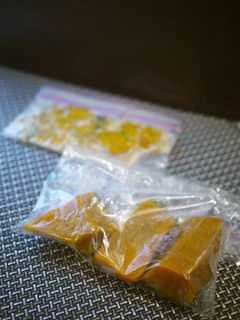 カボチャを冷凍保存してみよう♪-レシピのメイン写真