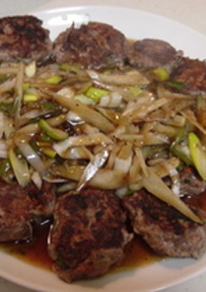 ★鰯の甘酢煮込みツミレな！？ハンバーグ★-レシピのメイン写真