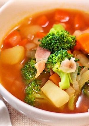 １歳からのケチャップで☆ミネストローネ-レシピのメイン写真