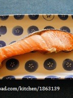 レンジで簡単♪鮭の酒蒸し-レシピのメイン写真