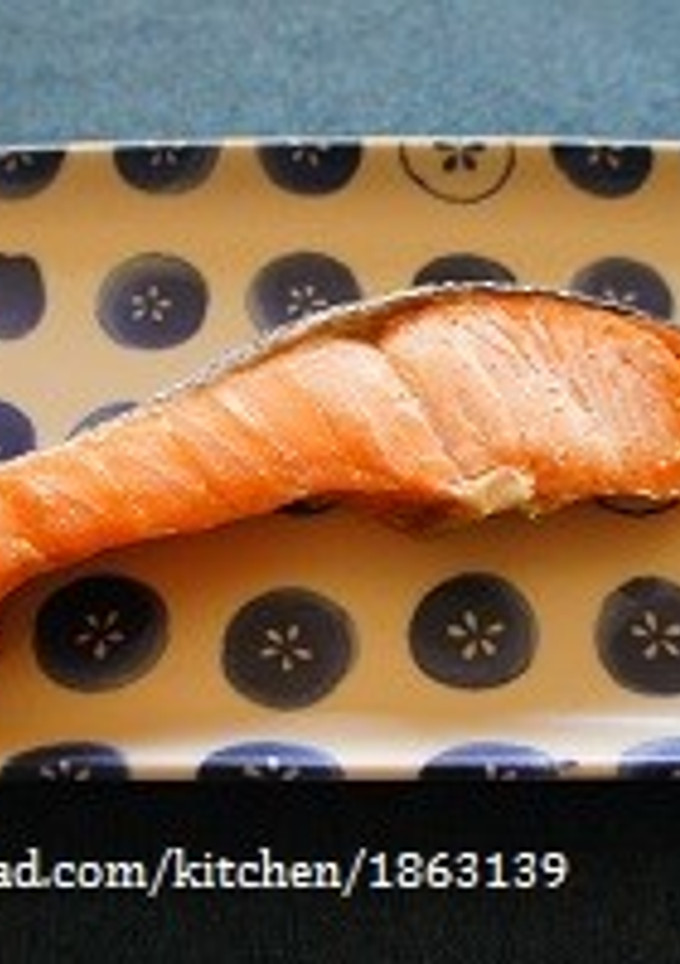 レンジで簡単♪鮭の酒蒸し-レシピのメイン写真