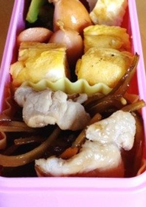 きんぴらの残りで☆お弁当用速攻おかず-レシピのメイン写真