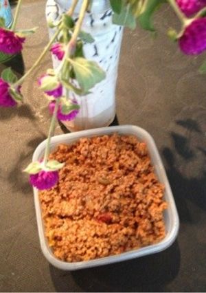 コストコ食材消費！ひき肉のトマトソース-レシピのメイン写真