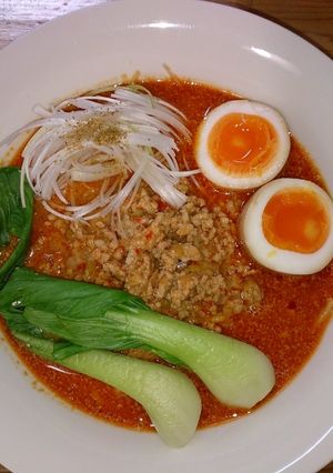 激辛好きさんへ♡激辛濃厚担々麺(^∇^)-レシピのメイン写真