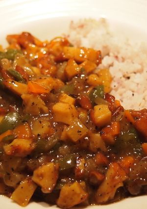 ちくわキーマカレー-レシピのメイン写真