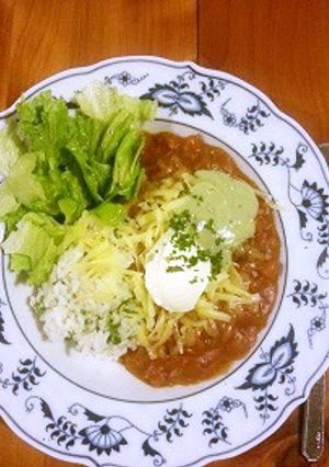 チリコンカーン・ライス-レシピのメイン写真
