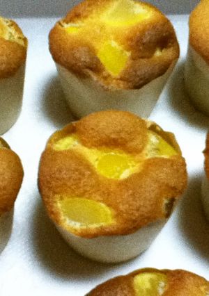 【油脂不使用】栗のカップケーキ-レシピのメイン写真